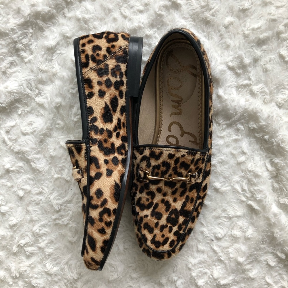 {Sam Edelman} Leopard Print Loafer